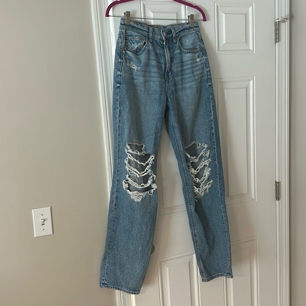 American Eagle Straight leg baggy jeans